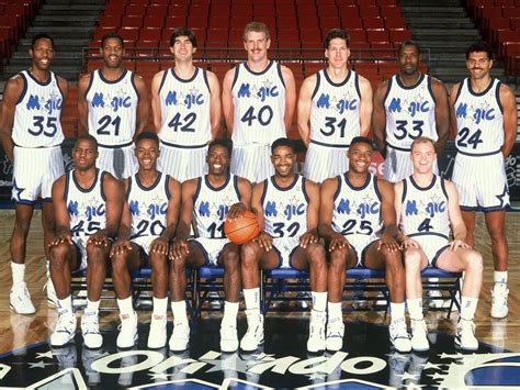 The Orlando Magic's 1989 Roster: A Blast from the Past